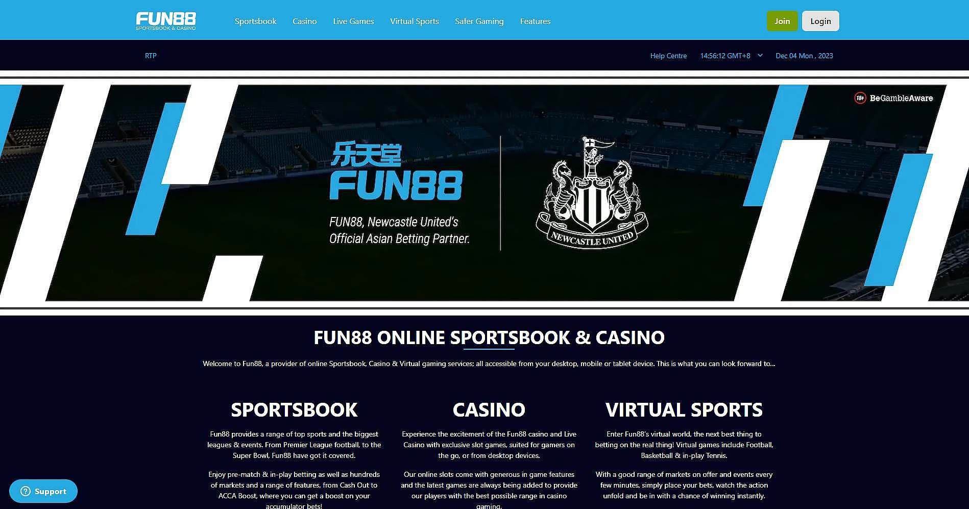 Fun88 online casino