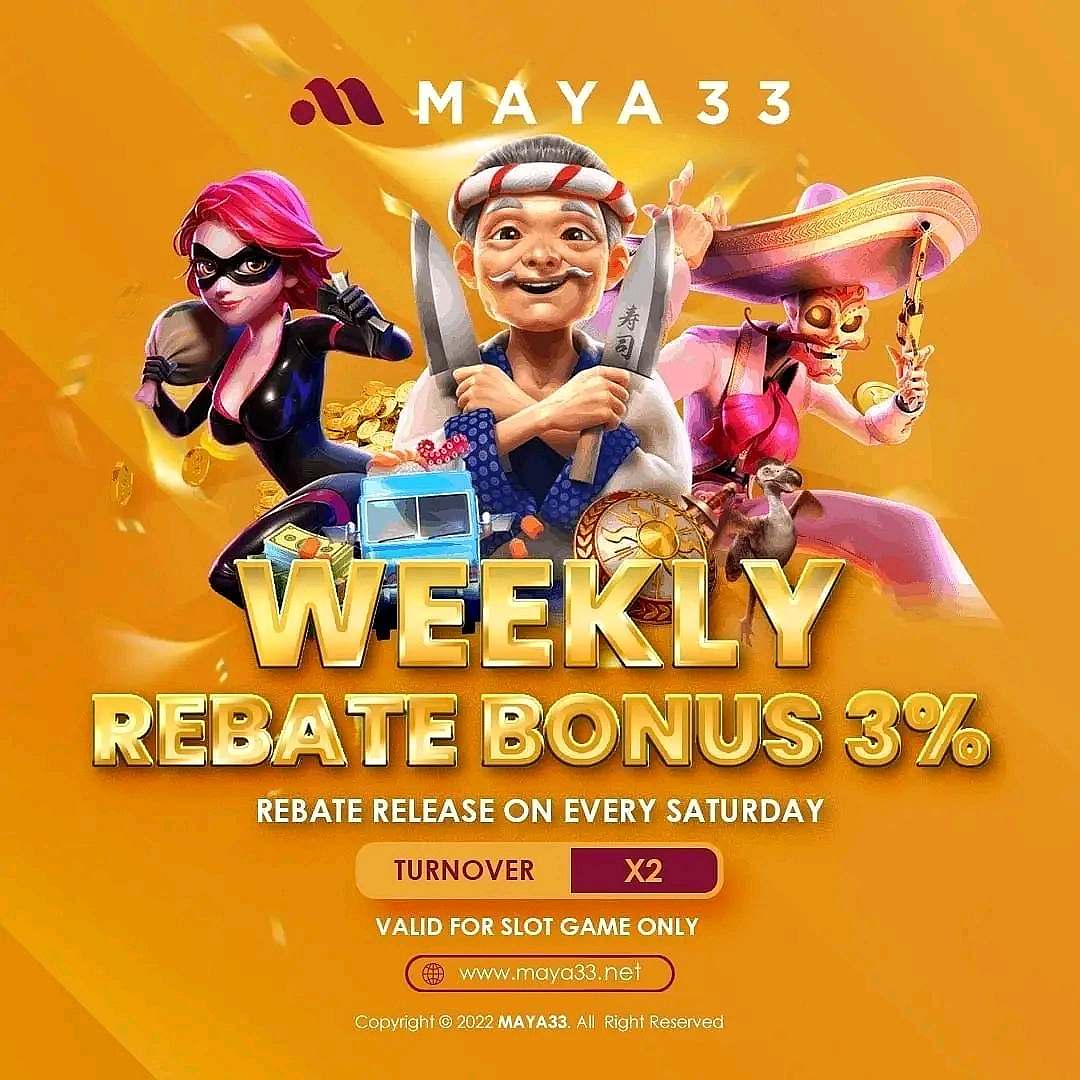 Maya33 e-wallet bonuses
