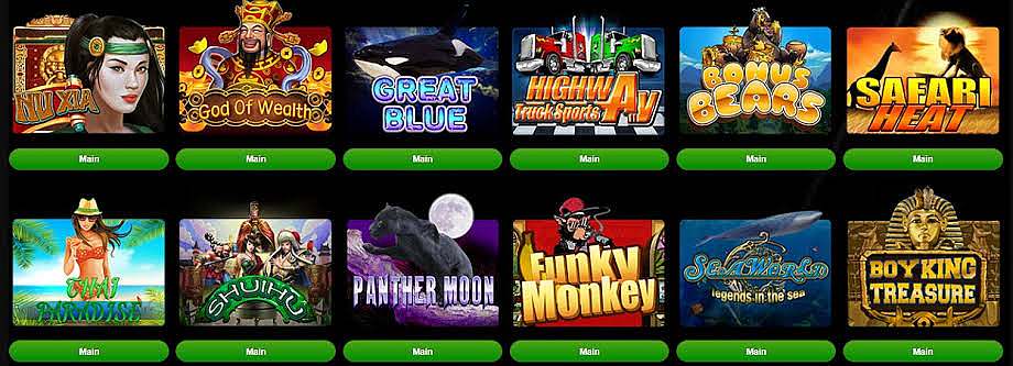 variety of Casino Games at CYLBet